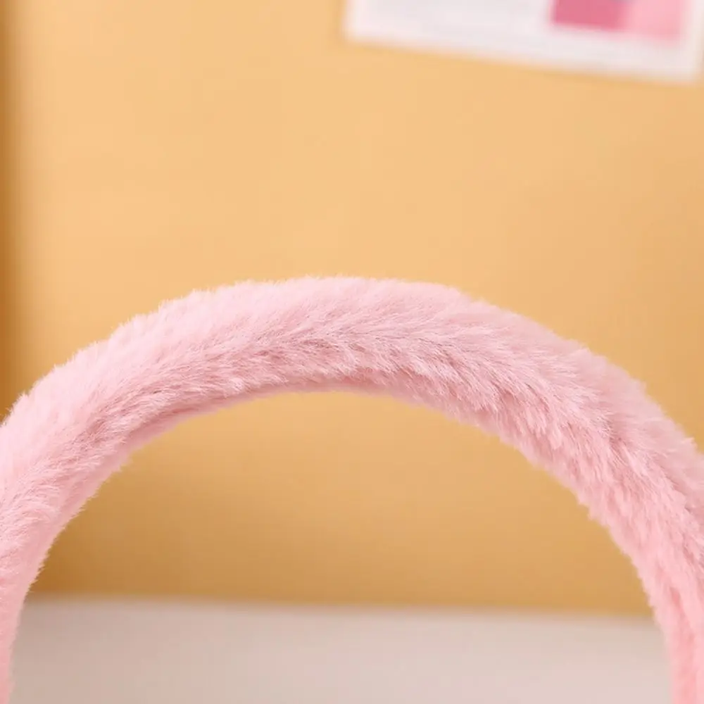 Outdoor Bear Bear Earmuffs Winter Warm Foldable Cycling Ear Covers Retractable Windproof Ear Protection Gift for Women Girls