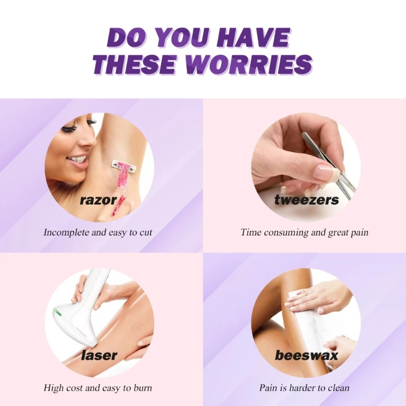 脱毛クリーム 痛みのない親密な部分 脚 ボディ 脇の下 脱毛クリーム