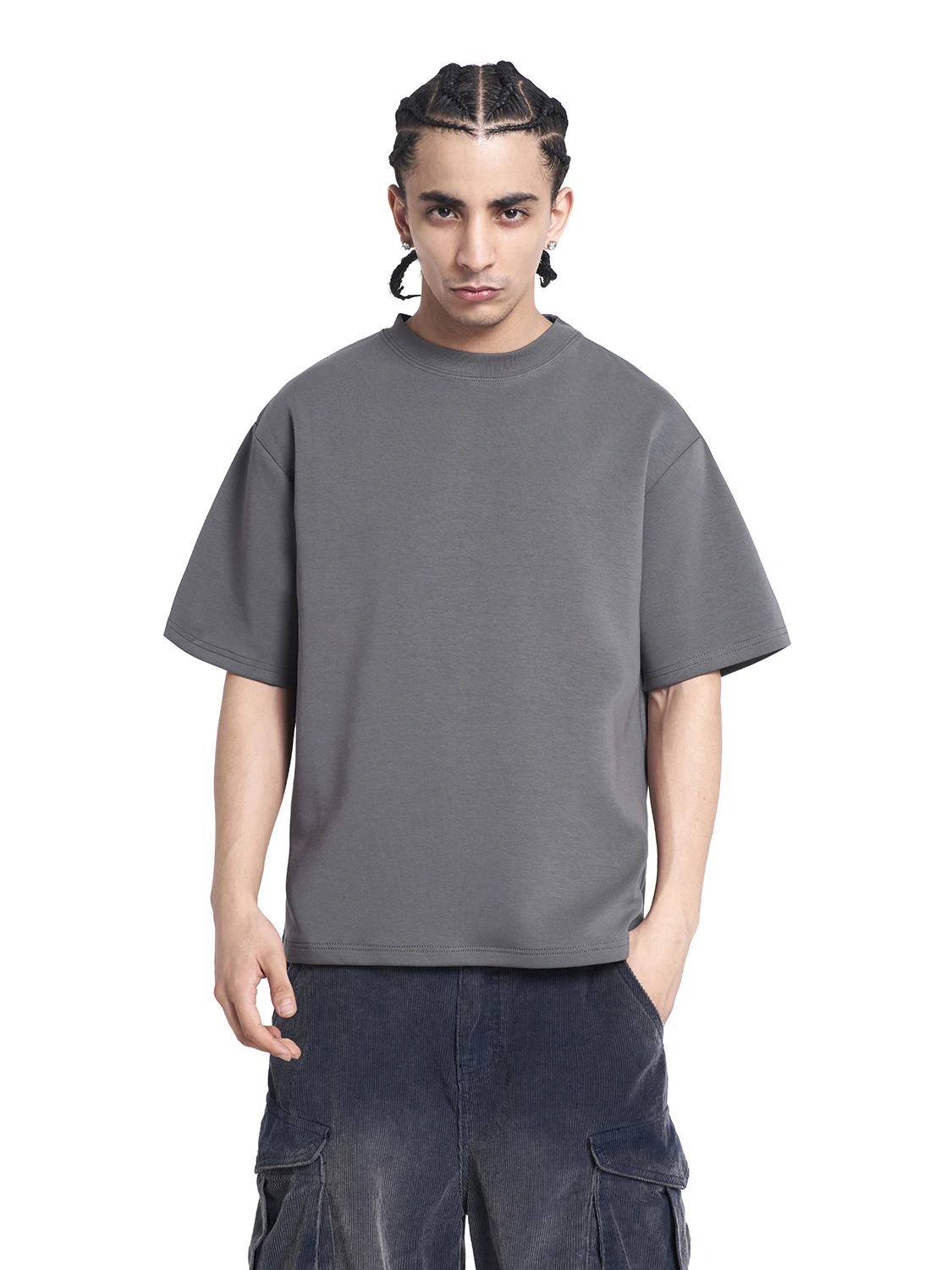 

MT99 Premium Mamba Cotton ort Sve T-irt Men's Summer Heavyweight High amage Versatile Modern round Ne Color