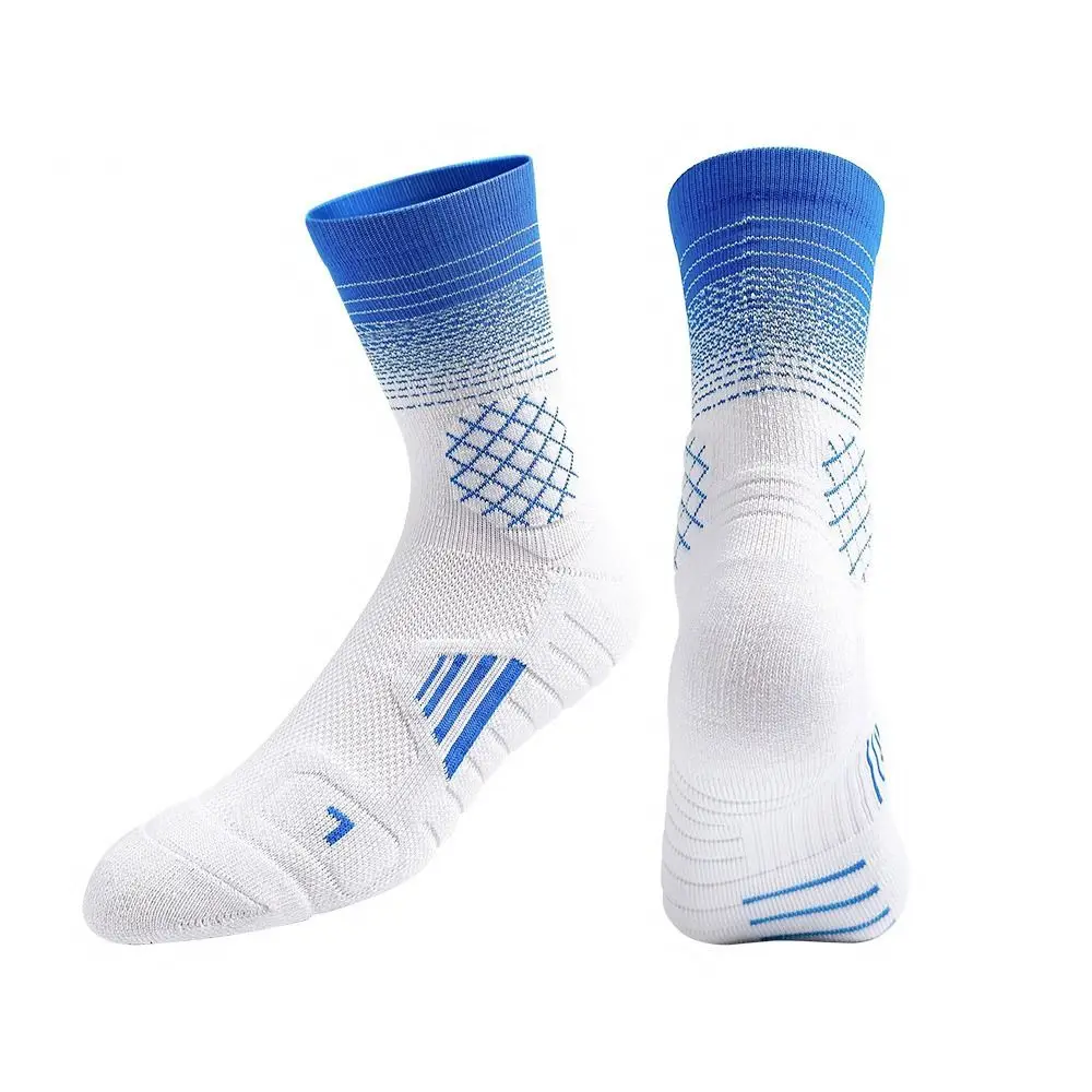 

Tennis Fast-drying Sport Socks Breathable Anti-slip Basketball Football Socks Professional Towel Bottom Middle Stockings Running