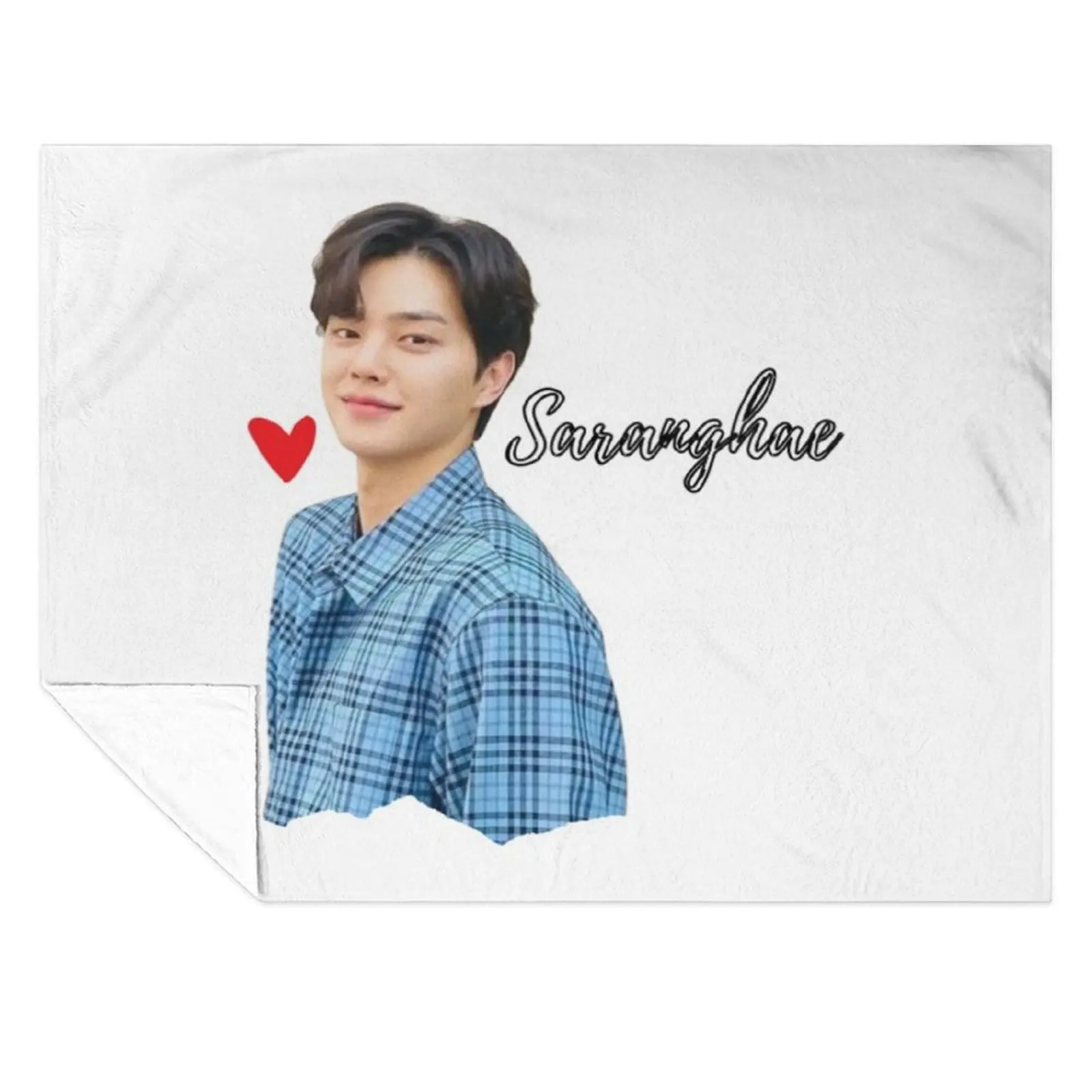 

Song Kang Saranghae Love Alarm T-ShirtSong Kang -  - saranghae - Love Alarm Throw Blanket Luxury For Baby Beautifuls Blankets