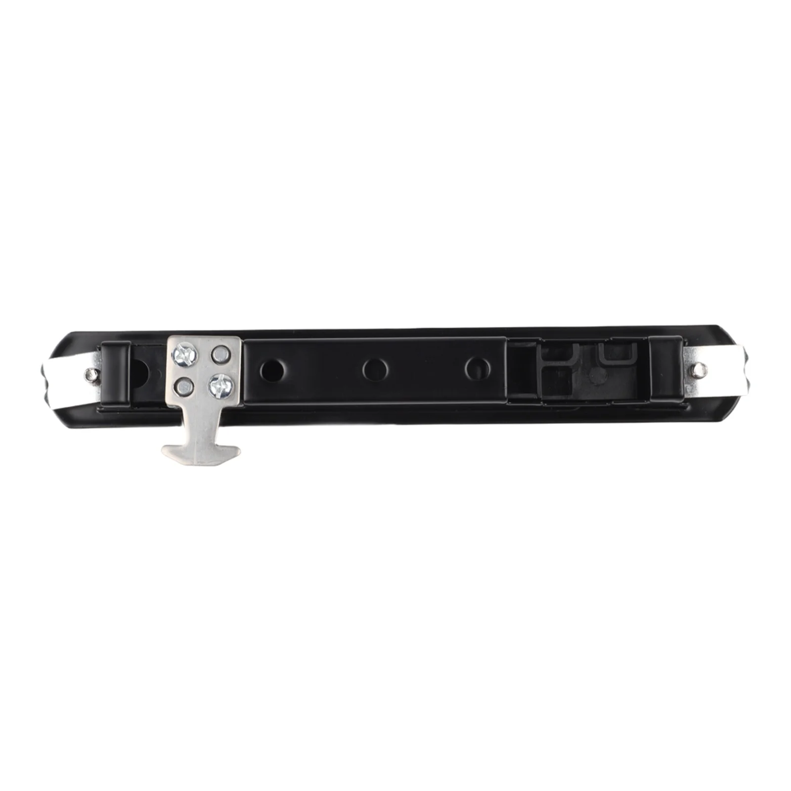 Sliding Glass Door Security Lock with Hook-Style Engagement Mechanism Compatible with Common Patio Door Tracks