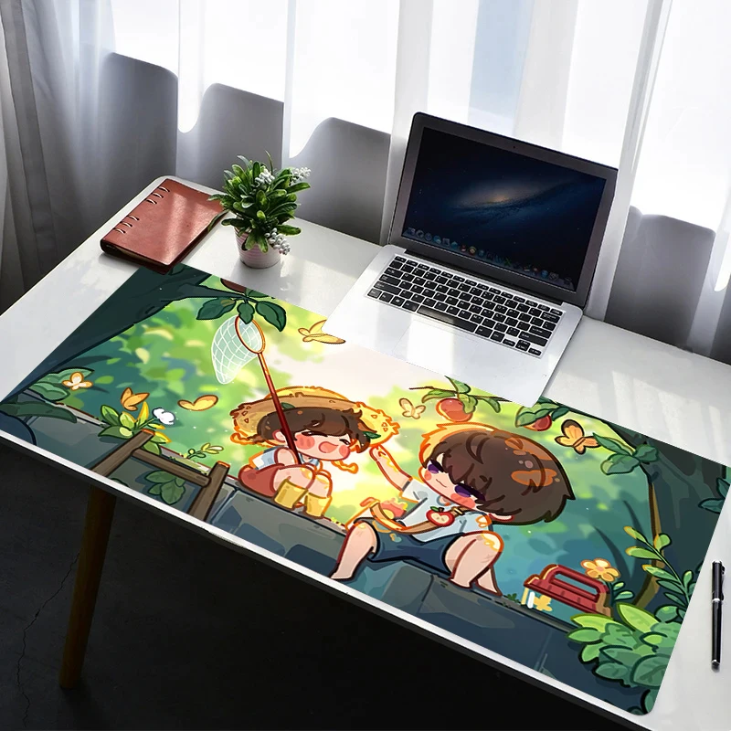 

Настольный коврик, коврик для мыши в стиле аниме, коврик для мыши, ПК Love And Deepspace Caleb, аксессуары для геймера, изысканный коврик для клавиатуры, игровые расширенные коврики