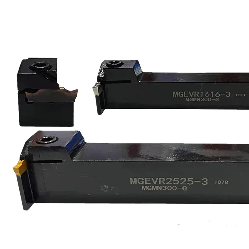 Imagem -02 - Inserção de Torno Cnc para Ferramenta de Torneamento Suporte Grooving Mgevl1616 Mgevr20232 Mgevr25253 Mgmn150 200 250 300 400