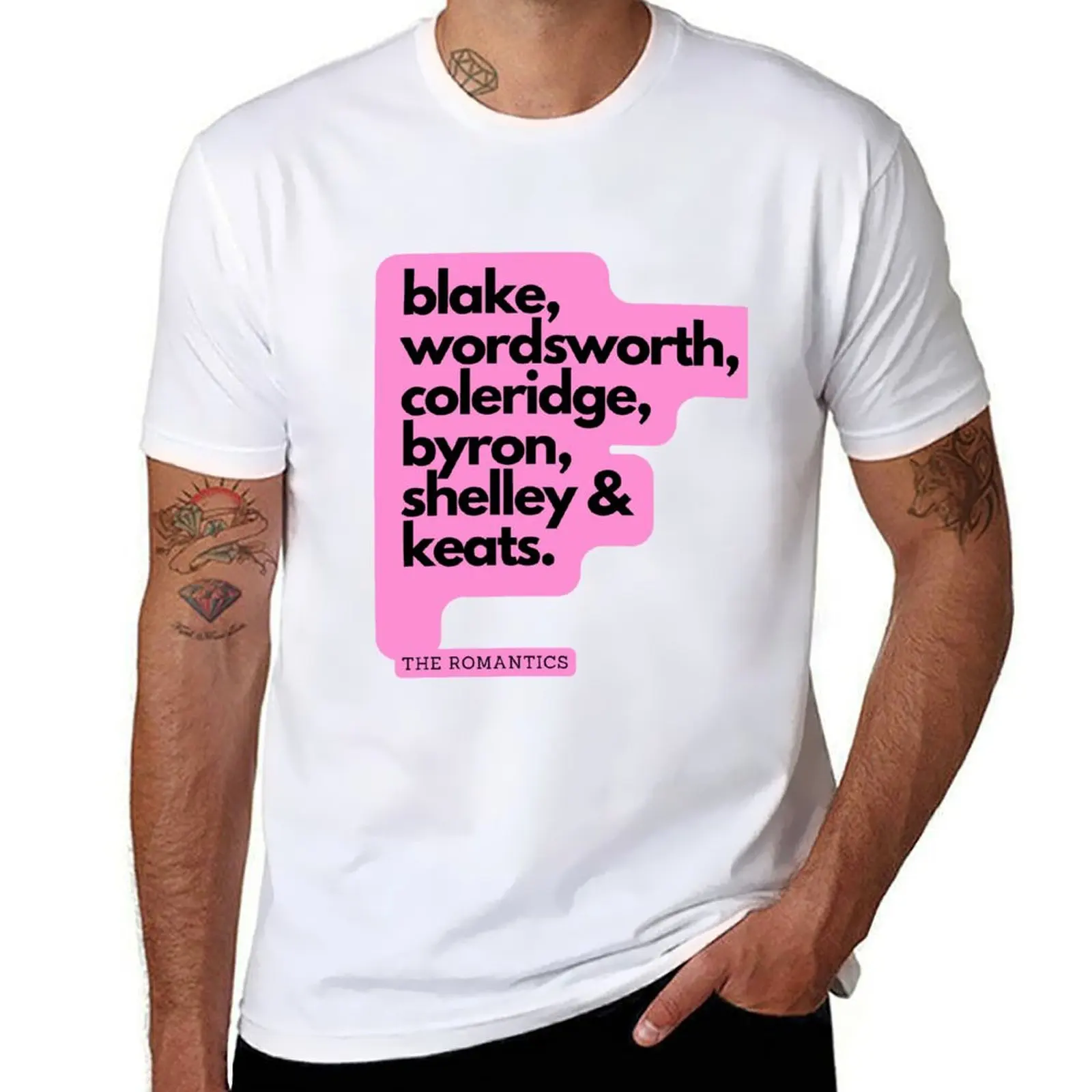 

the English Romantics... T-Shirt mens graphic t shirts t shirts designer anime t shirts oversize T-shirt