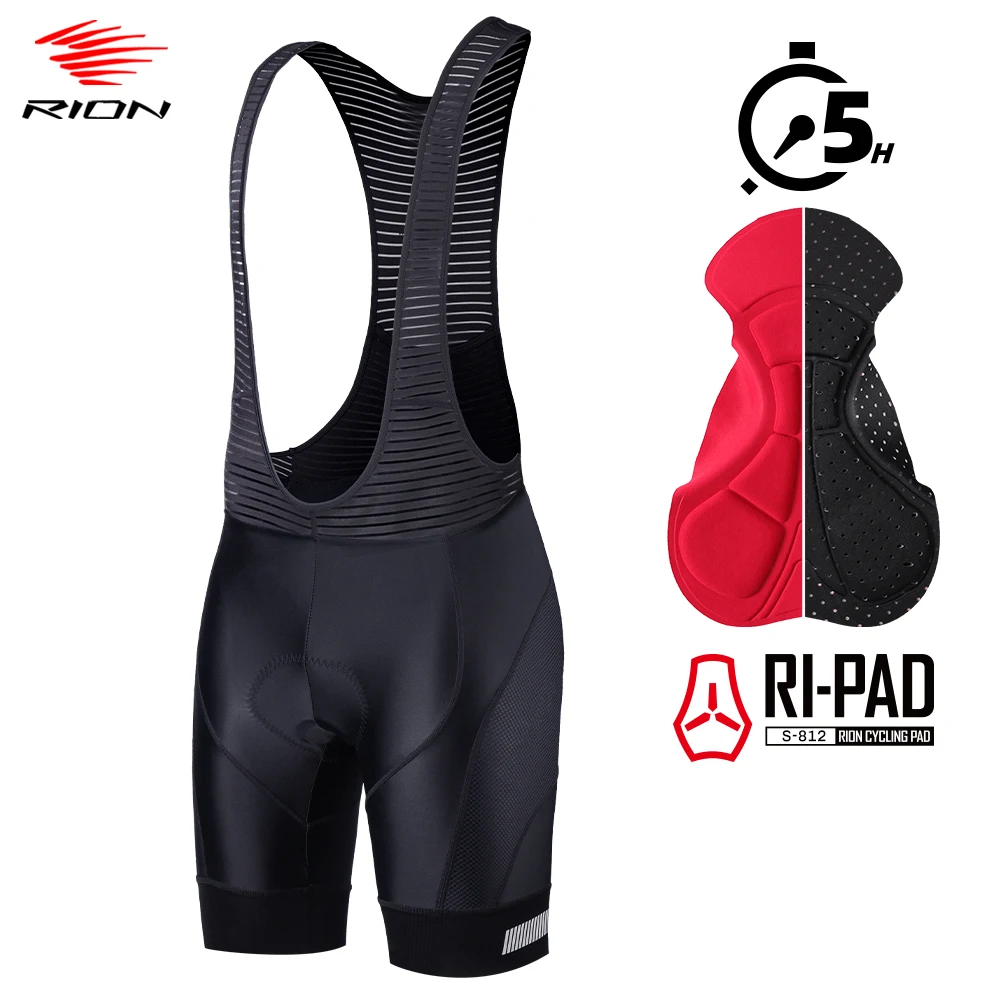 

RION велосипедные шорты мужские шорты нагрудник MTB мягкие колготки горный велосипед одежда для велосипеда на длинные дистанции дорожная езда спорт на открытом воздухе 5H