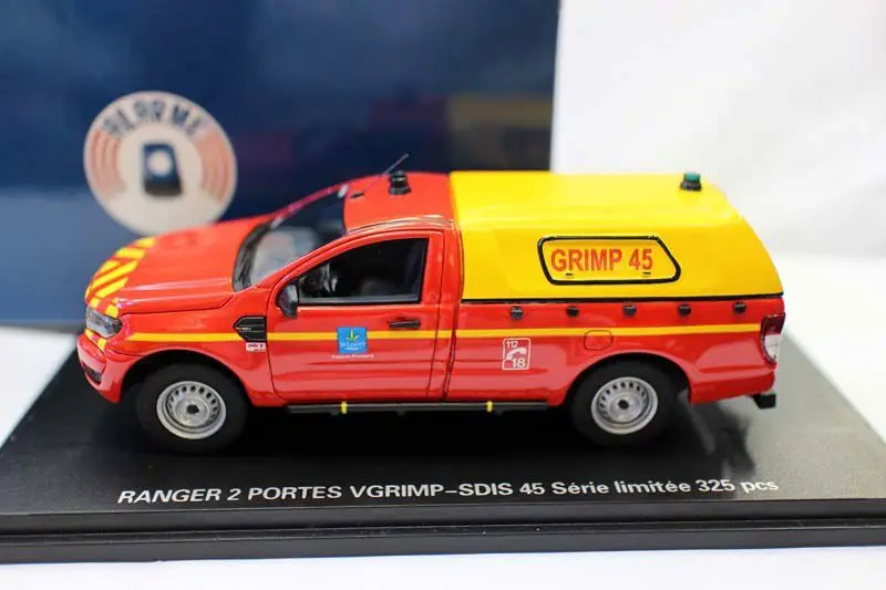 Alarme 033 Ranger 2 Portes Vgrimp-Sdis 45 1/43 Scale Resin Car Serie Limited