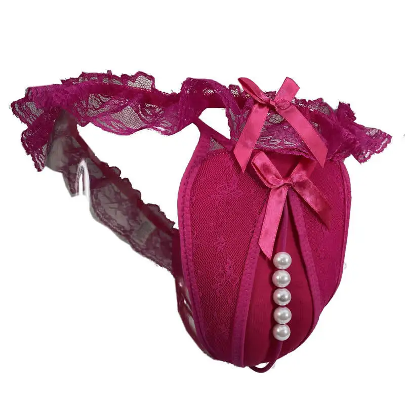 Pearls Camel Toe Control Panty Tucking Gaff Underwear Crossdresser Transgender Thong Shemale Sissy Panties