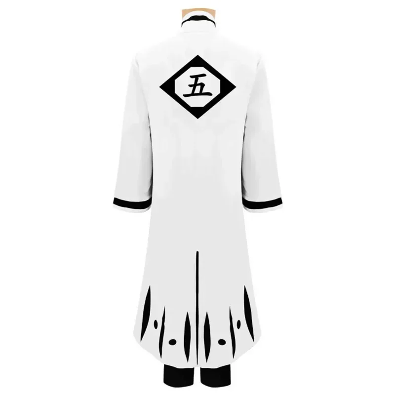 Anime Bleach Aizen Sousuke Thousand Year Blood War Cosplay Costume 5th Division Captain Kimono Arrancar Uniform Halloween