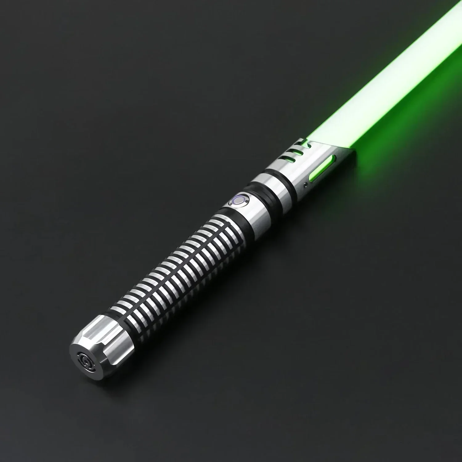 TXQSABER Heavy Dueling Lightsaber SNV4 RGB Smooth Swing Metal Hilt with Strap Blaster Force Jedi Training Cosplay Neo Pixel FOC