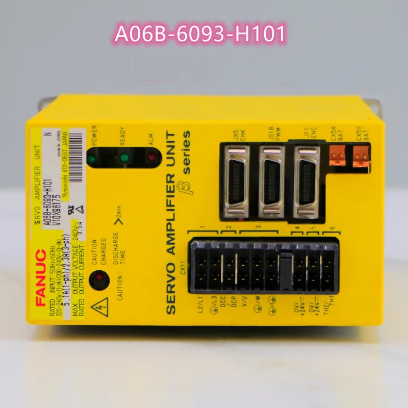 A06B-6093-H101 Fanuc Servo Drive Amplifier Module for CNC System Machine