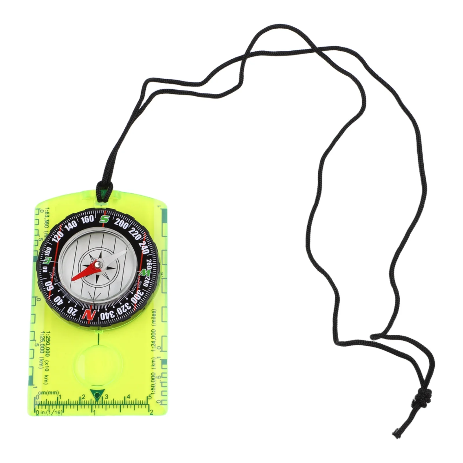 Outdoor Guide for compass Map 37g Camping Carry for Green Hiking Mountain Outdoor Orienteering Parts Activities