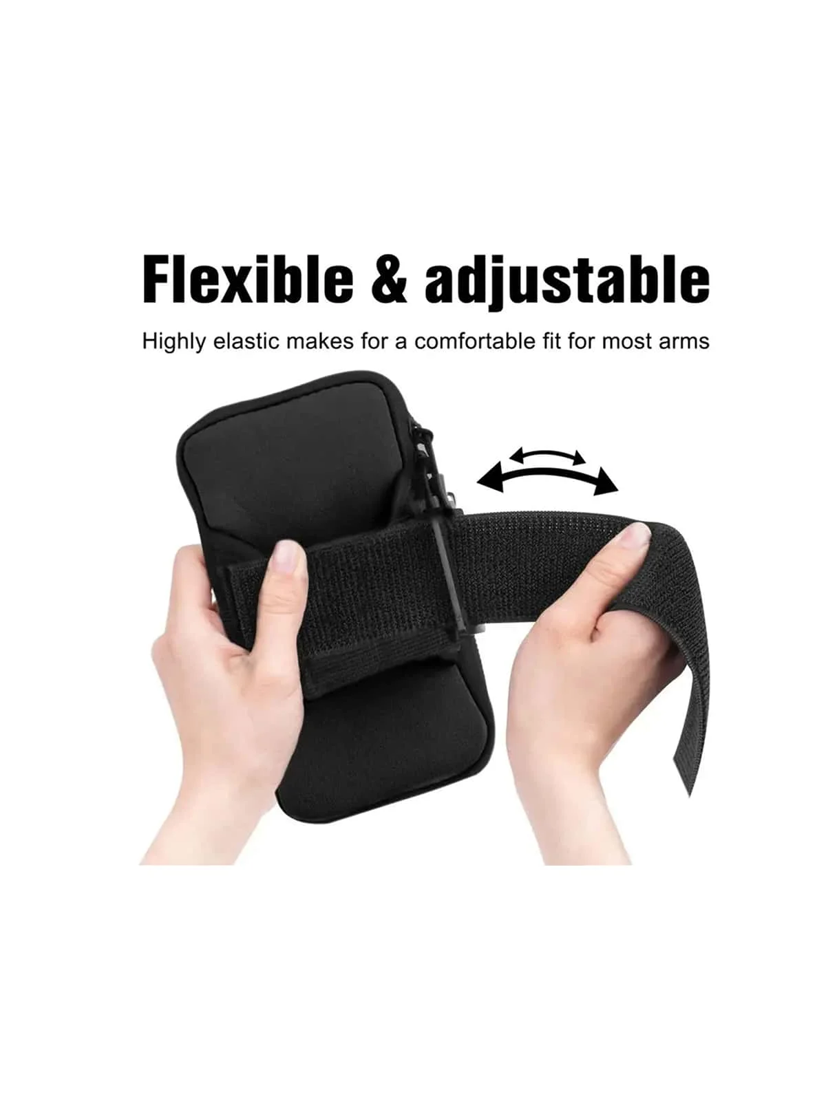 Stay Active & Hands-Free: Sport Armband for Running, Jogging & Gym - Fits Phones up to 6 Inches!