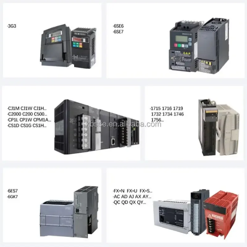 New Original PLC Module Stock in Warehouse 6AV6371-1CB07-2AX0 PLC Controller with Touch Screen