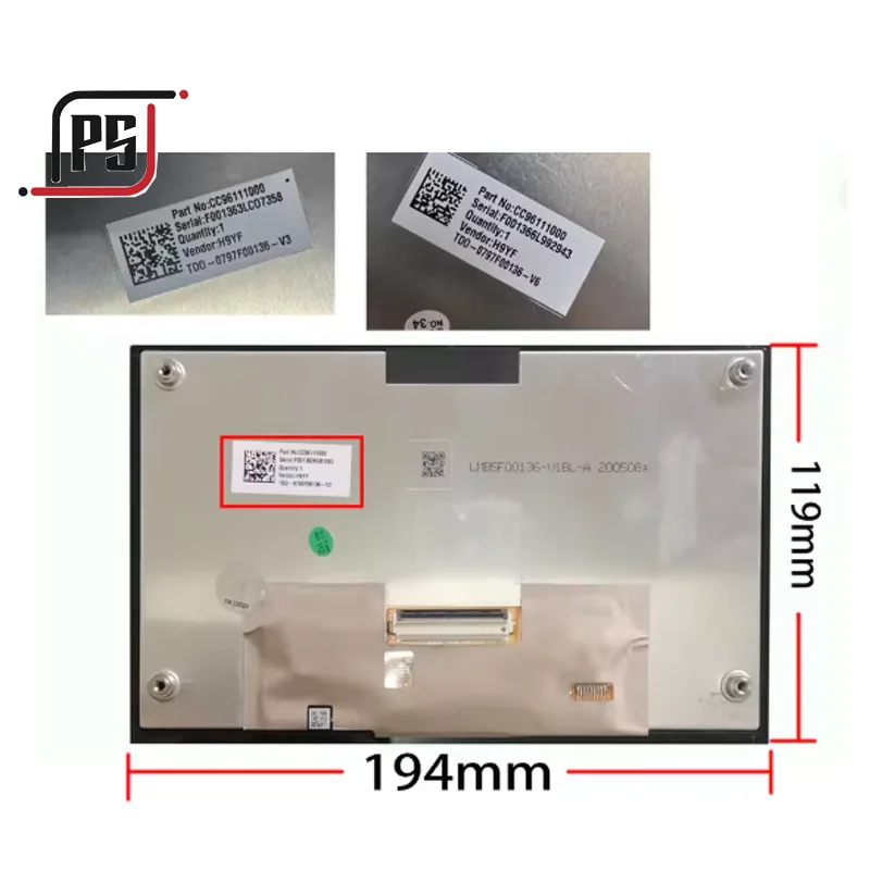 NEW Replacement LCD Display Touch Screen 8inch for 2021 - 2024  Tucson 96525-N7090RET 96525N9200RET