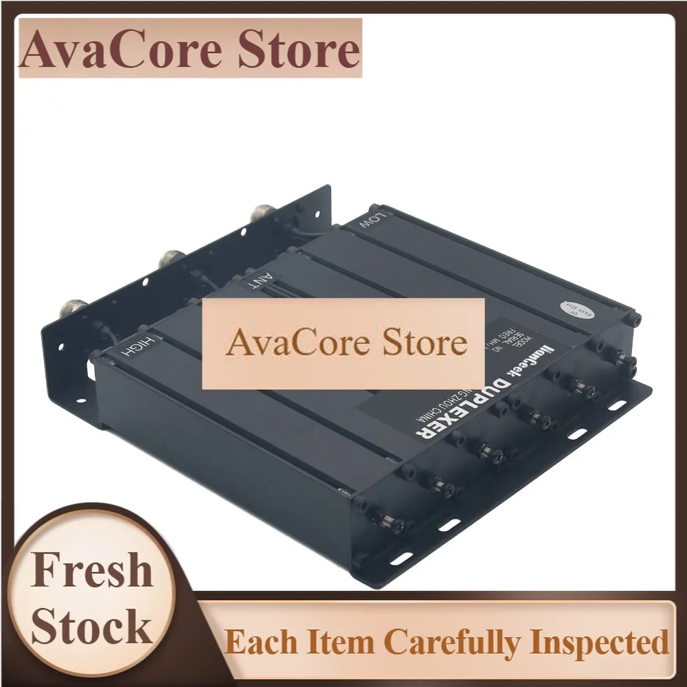 AvaCore50W 30W 6 Cavity VHF UHF Repeater Duplexer 136-180MHz 380-520MHz 400-470MHz Professional  Communication Duplexer