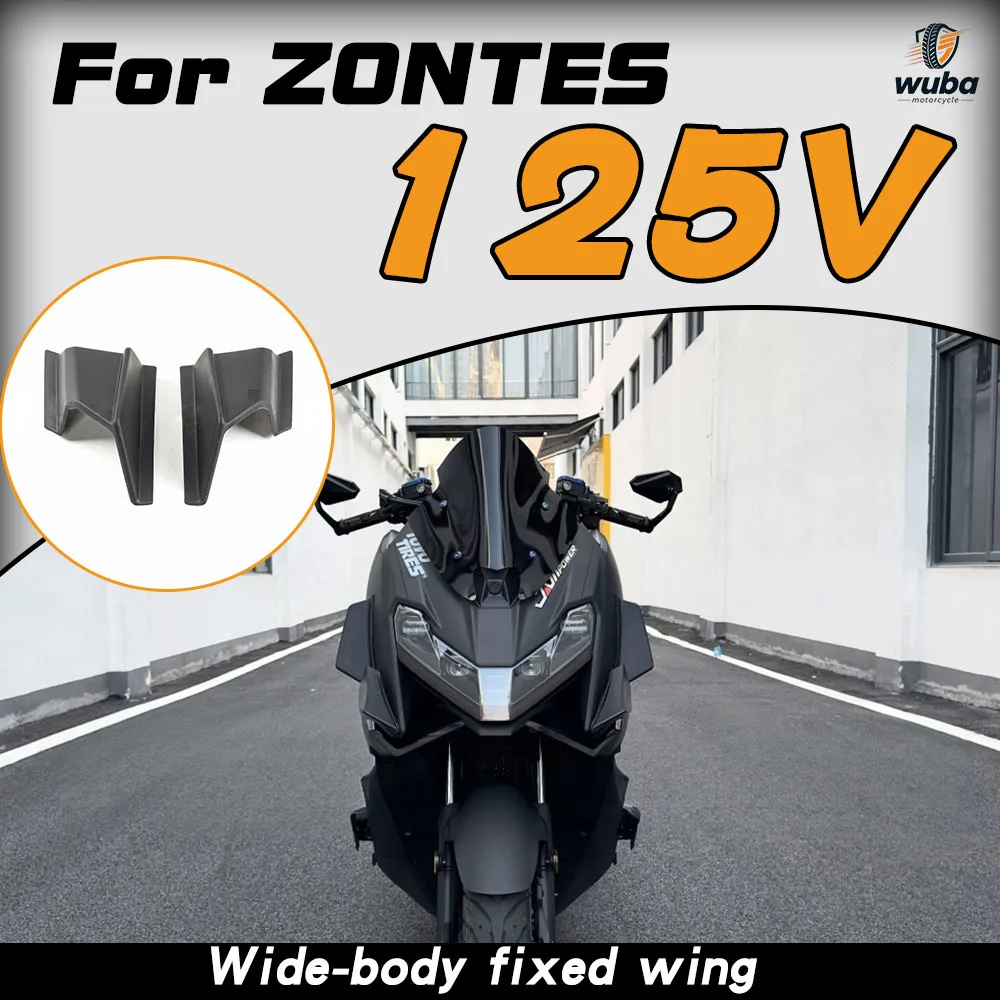 Aftermarket aerodynamic winglet/fairing for ZONTES 125X/150X – 