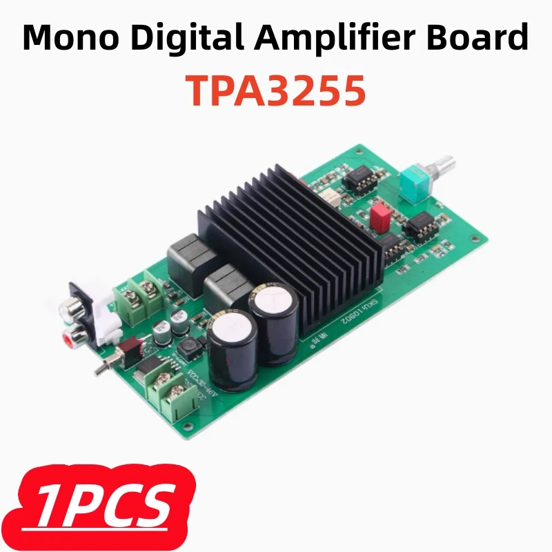1Pcs/lot New TPA3255 Mono Class D digital Power Amplifier 600W High Power full frequency/subwoofer switching switch DC30-42V
