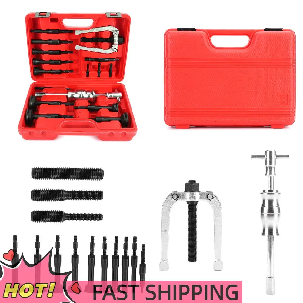 

16 шт., комплект экстрактора для глухих подшипников и съемника уплотнений, внутренний экстрактор для глухих отверстий, съемник пилотного подшипника