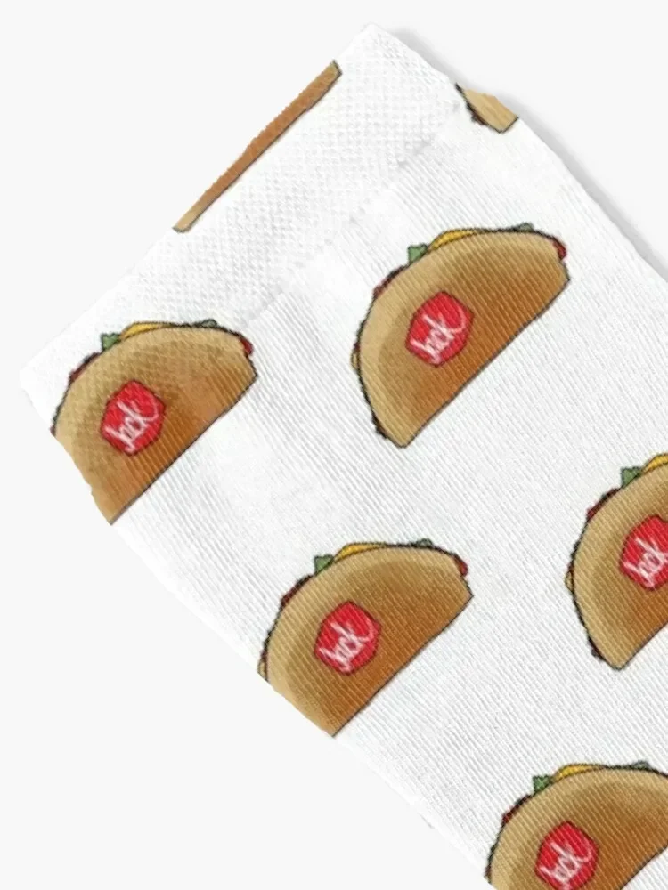 Jack in the box tacos Socks Sports cotton Socks For Man Women's