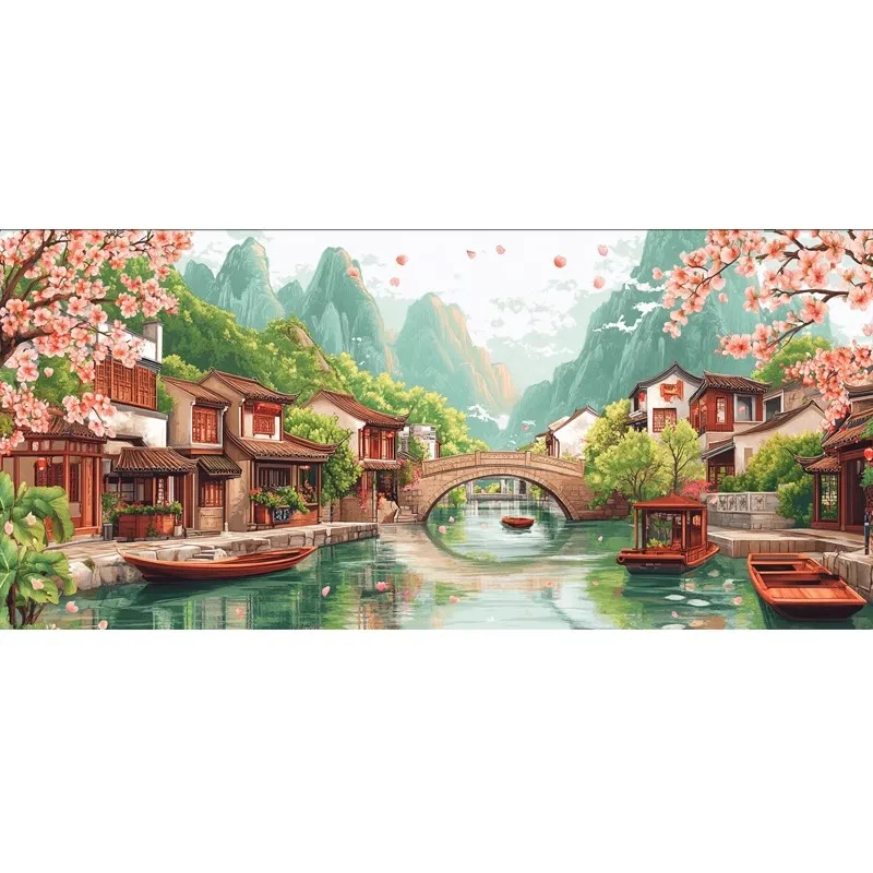 9Ct 230X100Cm Town … - image