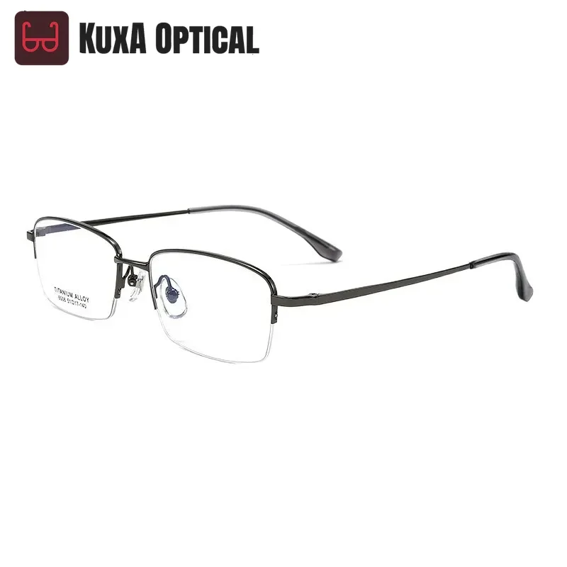 

Men's and Women's and Myopia Glasses Reading Glasse Plate Frame Glasses Frame PureTitanium Fashion Material Ultra Light Glasses