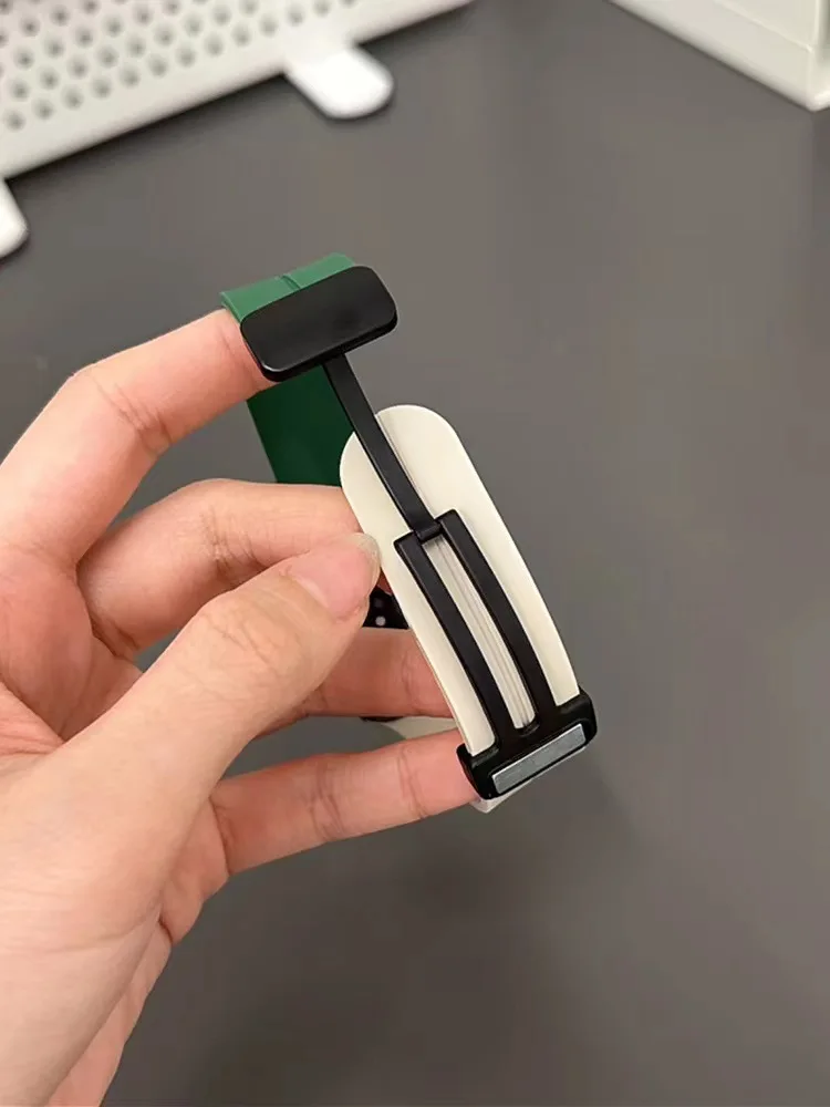 حزام مغناطيسي لساعة أبل الترا 2 الفرقة 49 مللي متر 45 مللي متر سيليكون سوار IWatch سلسلة 9 8 Se 7 5 3 44 مللي متر 45 مللي متر 40 مللي متر 41 مللي متر 42 مللي متر 49 مللي متر #4