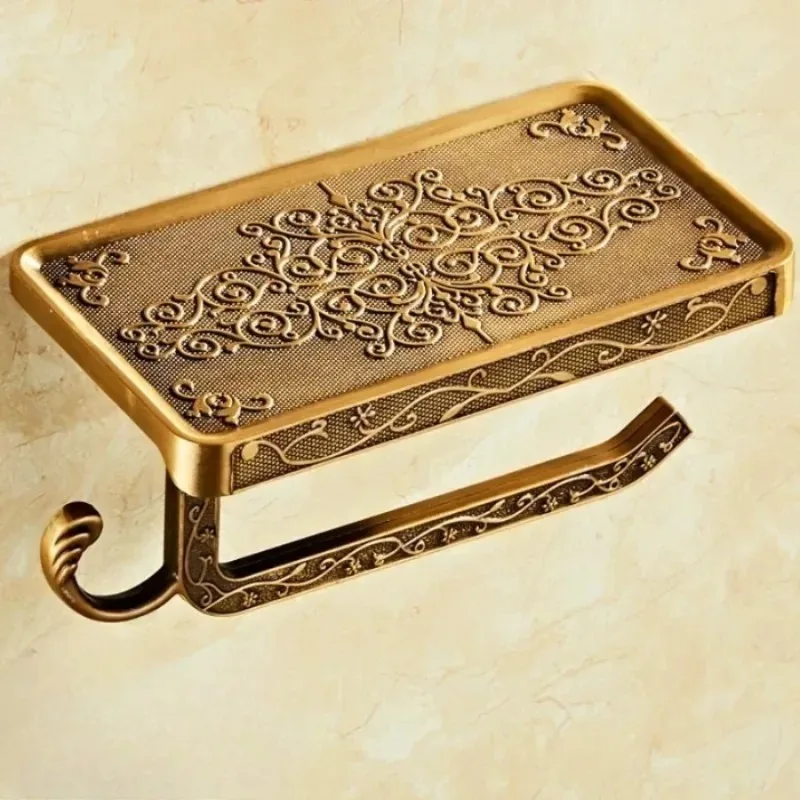 

Держатель для салфеток в античном стиле, держатель для туалетной бумаги, настенный ящик для бумаги, аксессуары для ванной комнаты, украшение для дома