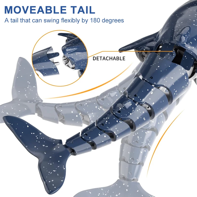 التحكم عن بعد الحوت رذاذ الماء لعبة التحكم عن بعد قارب السفينة الغواصة الروبوتات الأسماك الكهربائية في الهواء الطلق rc لعب لصبي الأطفال