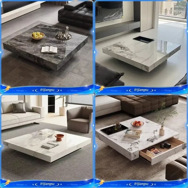 Nordic Minimalist Clear Acrylic Side Table Modern Living Room Coffee Table Space Saving End Table Unique Home Furniture Decor
