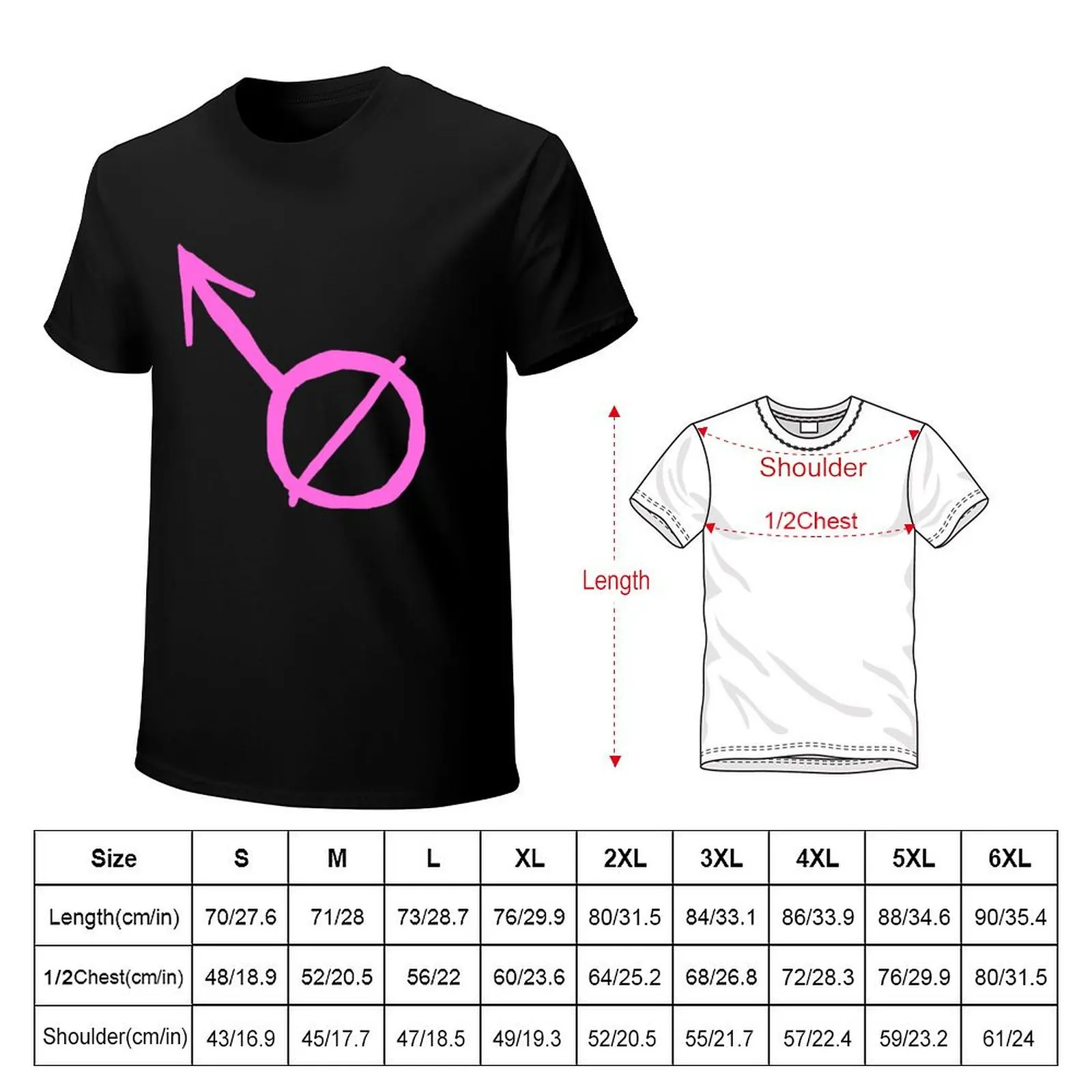 Neutered {Pink} T-Shirt Work Casual Loose Fit T-Shirt