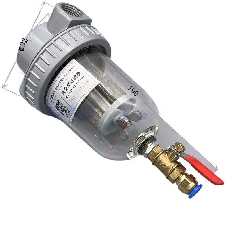 FOR Multifunctional Vacuum Air-water Filter Air-water Exhaust Oil Mist 4 Minutes 6 Minutes 1/2 2 Inches KF16 KF25