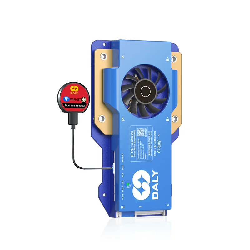 DALY Smart BMS 4S 12V 8S 24V 16S 48V 250A 300A 500A LiFePo4 Actieve balans BMS voor lithiumbatterij met LCD RS485 UART BT WIFI - afbeelding 2