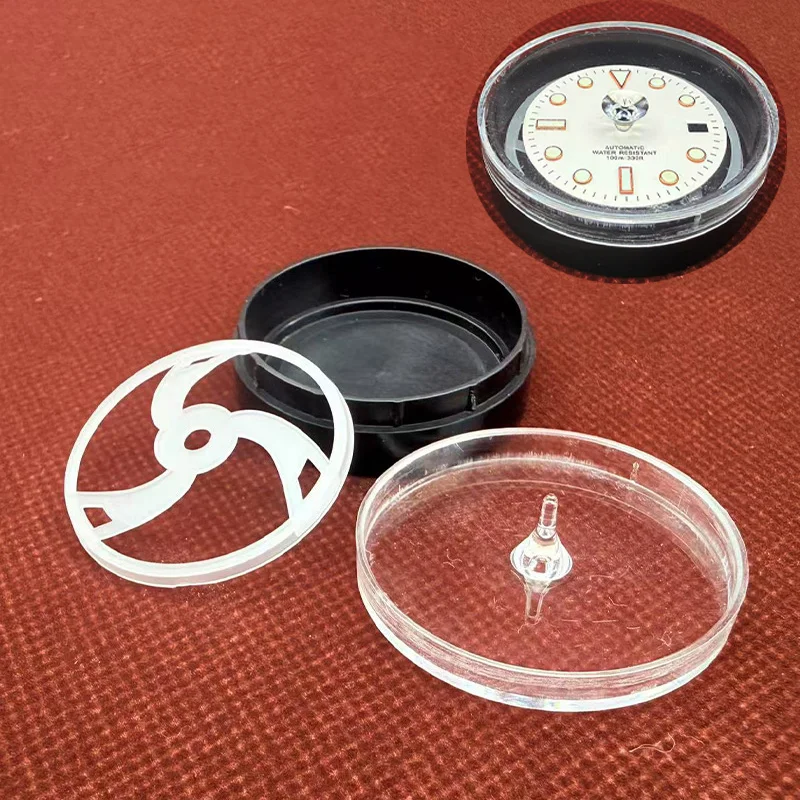 

1Pcs Watch Dial Screen Protector Box Watch Dust Sheet Case For 40/45/51mm Watchmaker Repair Tool Plastic Watch Cover Accessories