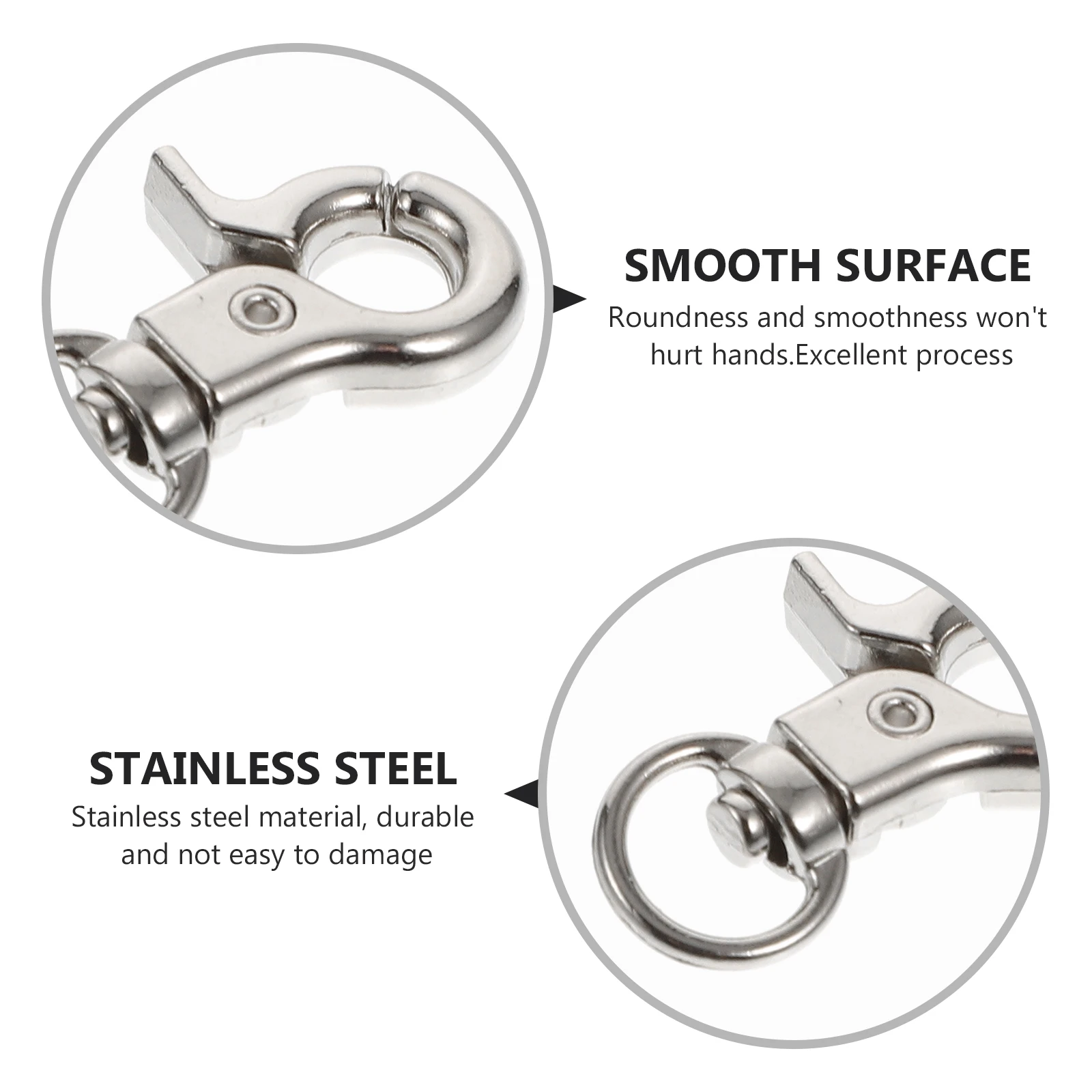 

10 Pcs Bird Cage Clips Parrot Door Buckles Metal Locks Suitable for Various Cages Easy Application Lightweight Compact Storage