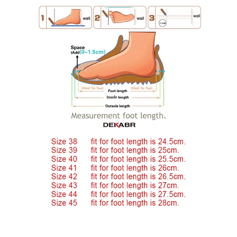 DEKABR New Man Genuine Leather Loafers Men Moccasin Sneakers Flat High Quality Causal Men Shoes Footwear Boat Shoes Size 38-45 image 6