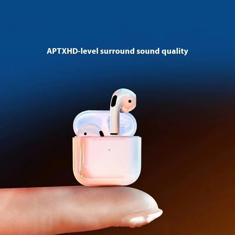 Original High-end Tws Pro4 Wireless Earbuds Bluetooth Earphones Tws Bluetooth 5.3 Touch Control Earbuds With Microphone