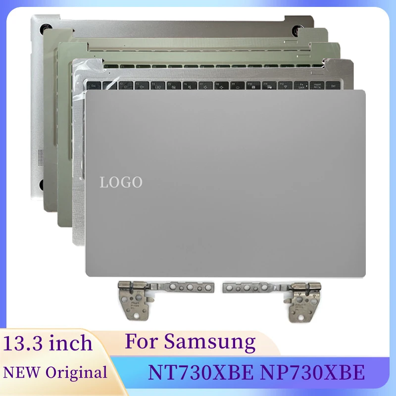 

Новый чехол для ноутбука Samsung NP730XBV NP730XBE NT730XBE, задняя крышка ноутбука/петли/Упор для рук, верхний корпус/нижний корпус