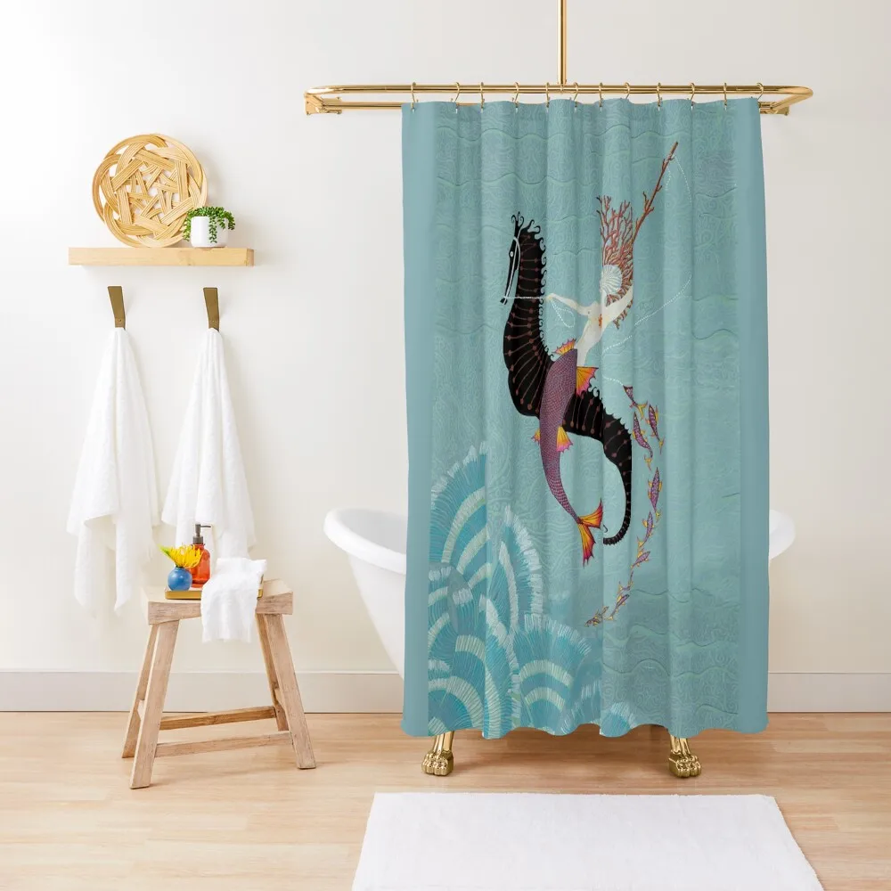 

Mermaid Shower Curtain Anti-Mold Waterproof Shower For Bathroom Shower Set For Bathroom Bathroom And Curtain