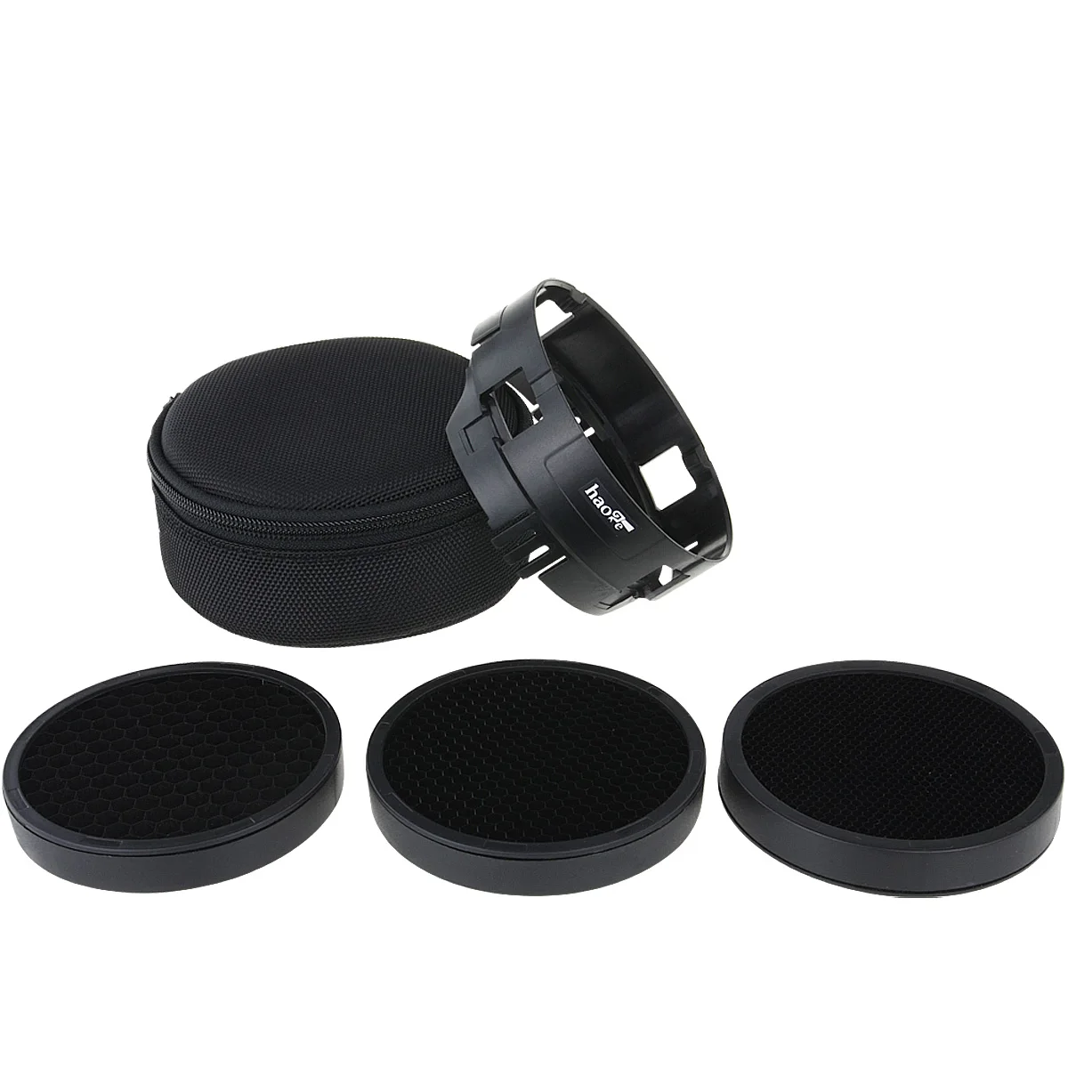 Haoge Off-Camera Flash Grid Kit for Profoto B1 and B2 Monolight Strobe Light