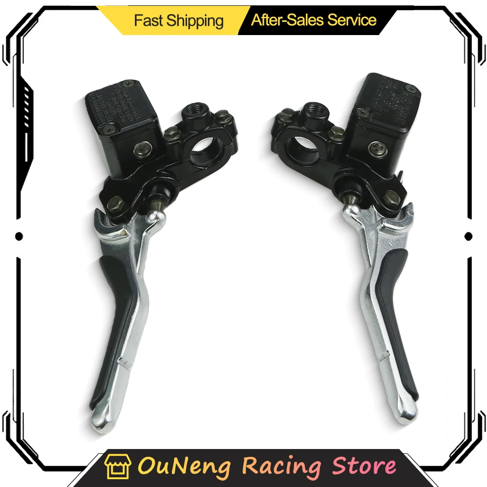 

For Aerox MBK Nitro 1997-2013 Yamaha YQ50 Motorcycle Rear Brake Clutch Master Cylinder Reservoir Left Right Levers