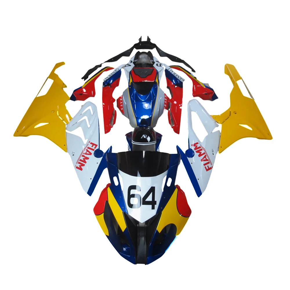 New ABS Motorcycle Fairings Kit Fit For S1000RR S1000 RR 2015 2016 2017 2018 Blue White Black Bodywork Set Can be Custom