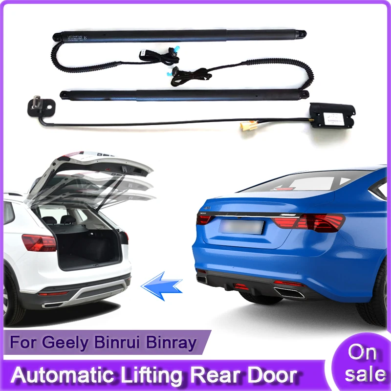 For Geely Binrui Binray 2018~2024 Car Electric Tailgate Lift System Kit Auto Tail Gate Opener Automatic Lifting Rear Door