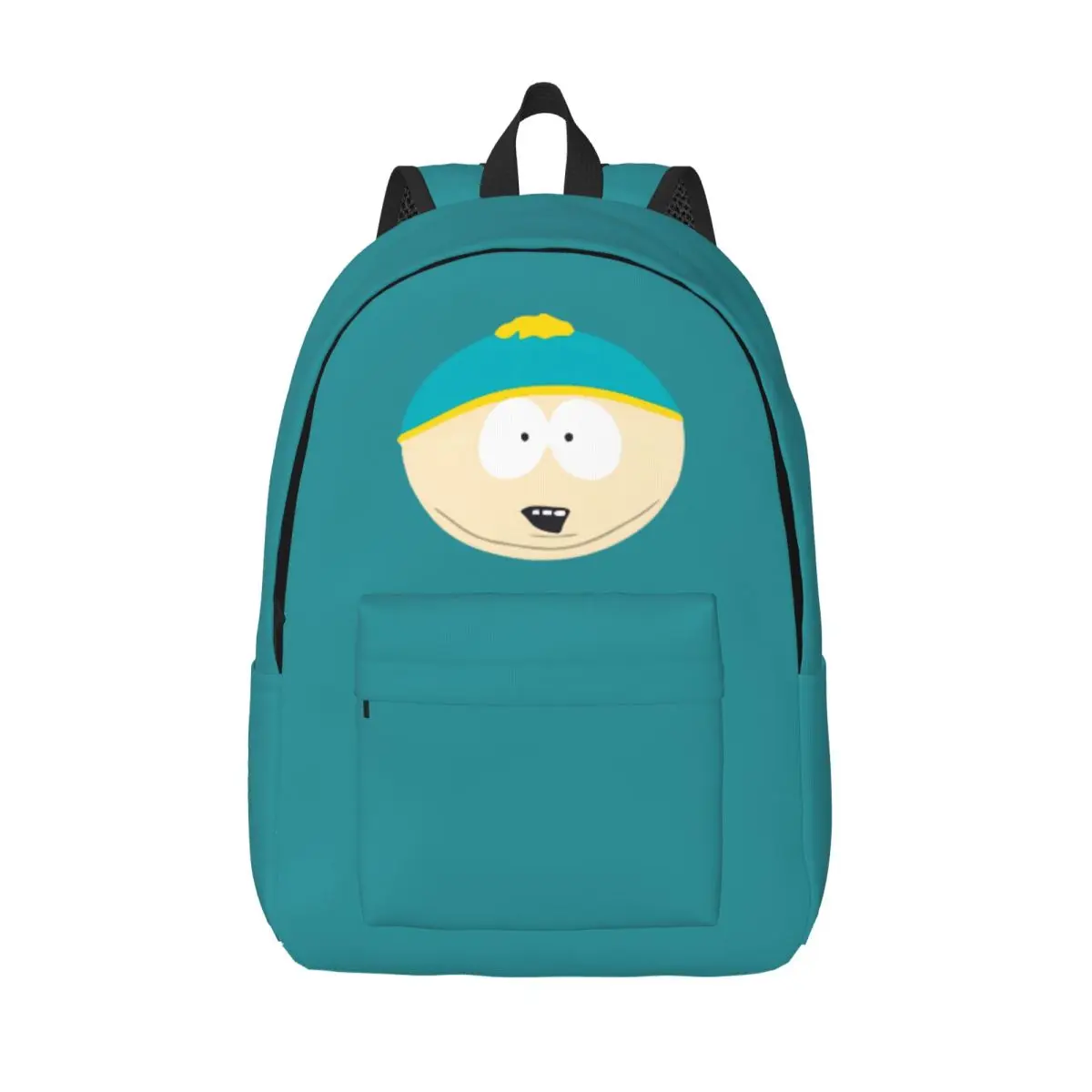 

Холщовые рюкзаки с 3D принтом из мультфильма Эрик Картман, Южный парк, школьная дорожная сумка для колледжа, женская и мужская сумка для книг, подходит для 15-дюймового ноутбука