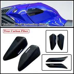 Motorcycle Really Carbon Fibre Tank and Tail Protection Trim Sliders for Yamaha R1 R1M 2015-2024