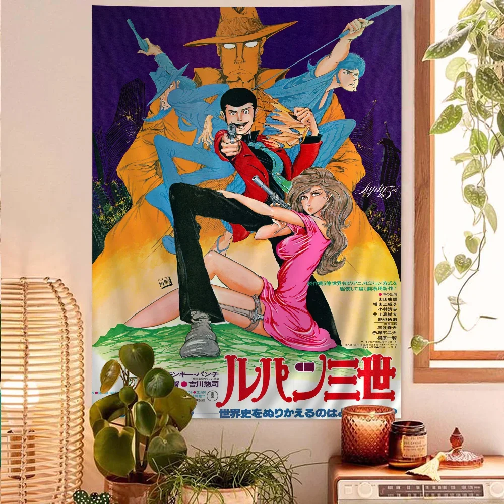 نسيج لوبين الثالث-ماندالا ، نسيج جدار بوهيمي ، ماندالا ، هيبي ، رخيص