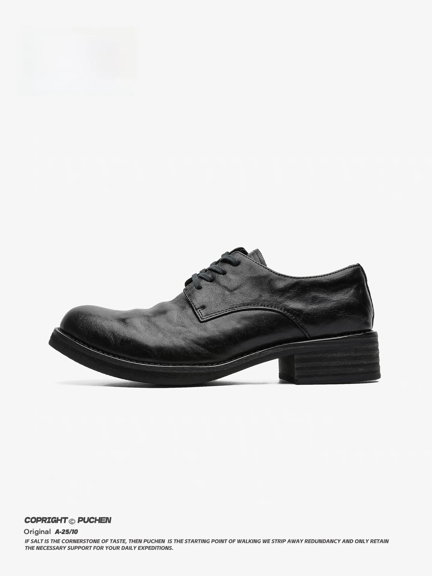 cleanfit-casual-leather-shoes-style-men's-business-casual-folded-light-black-shoes-comfortable-commuting-flat-heel