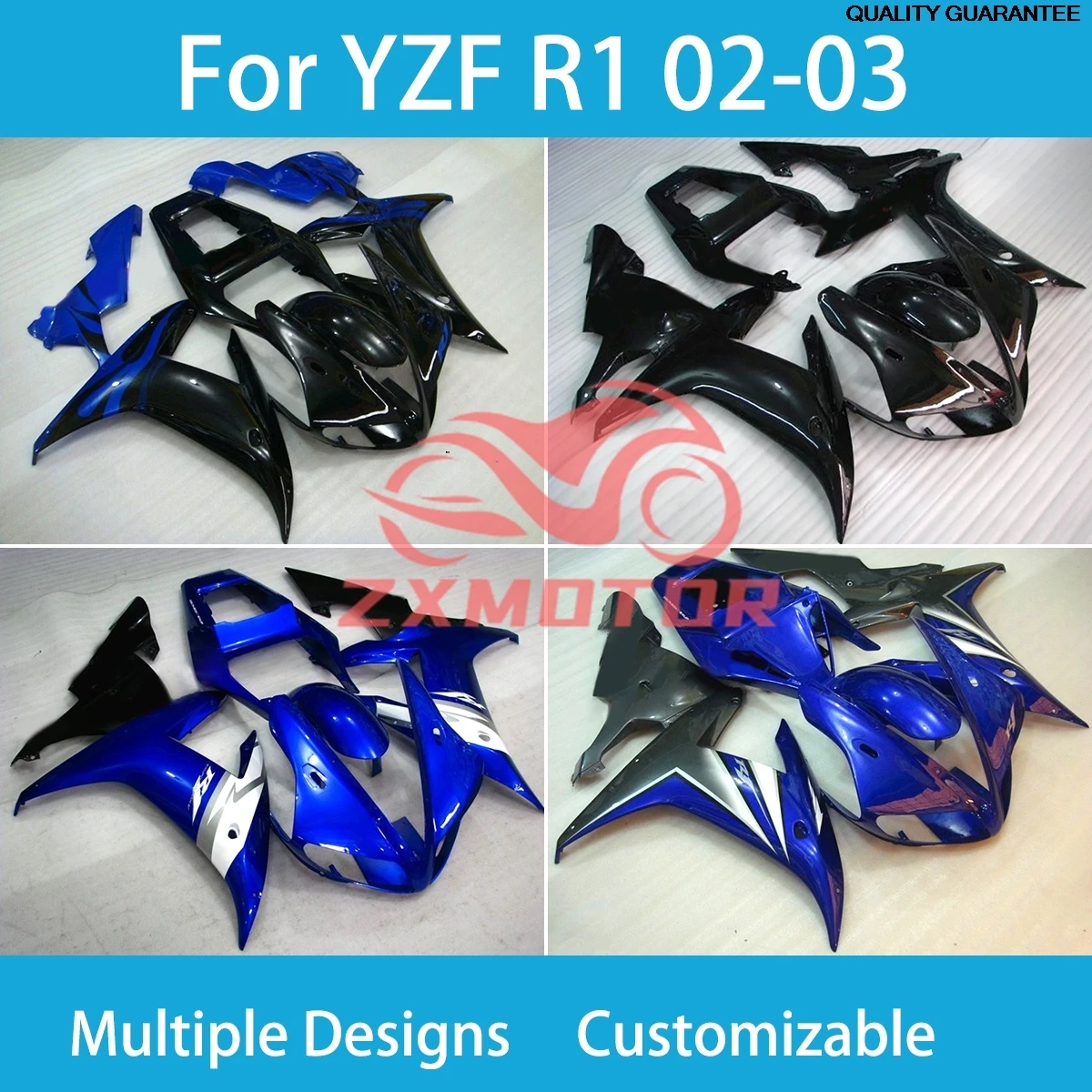 Fairing Kit for Yamaha YZF R1 02 03  R 1 2002 2003 Motorcycle ABS Plastics Afterwork Cool Body Parts Fairing Kit
