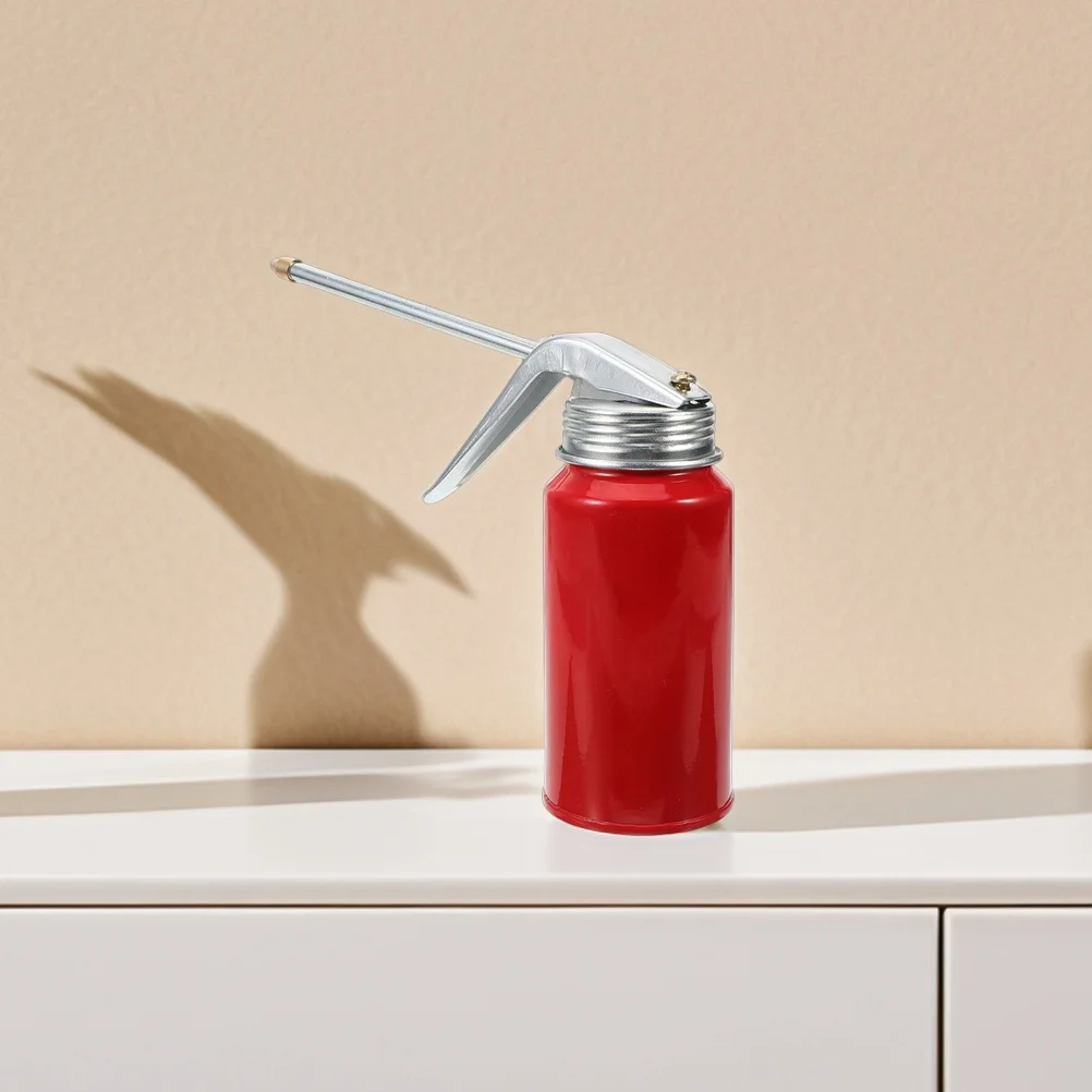 

2pcs Manual Oil Can High Pressure Long Spout Metal Oiler For Car Motorcycle Lubrication Maintenance Oil Dispenser Pump Container