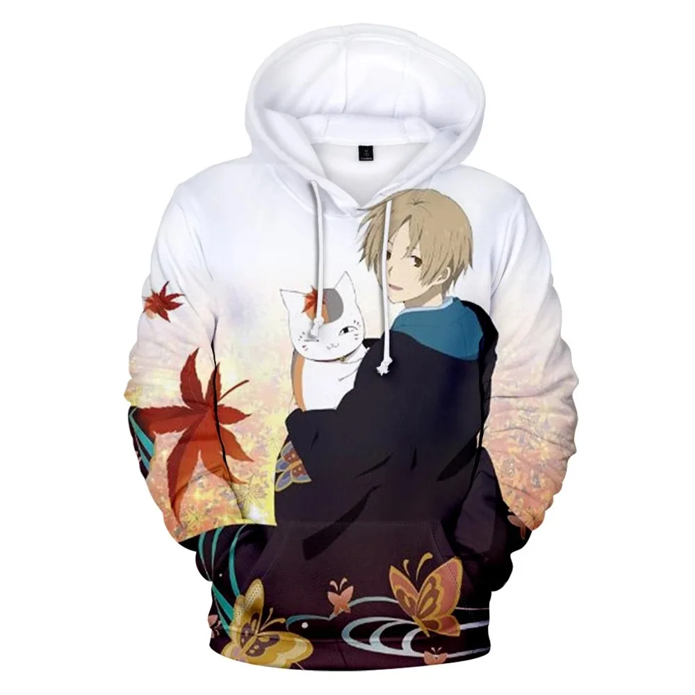 Yuujinchou 3D Hoodie Sportswear for Women and Men, Harajuku Street Costume, Japanese Anime Cosplay